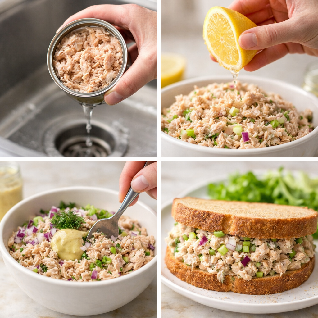 tuna salad ingredients