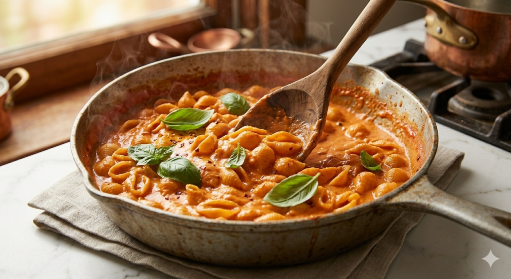 how to make gigi hadid vodka pasta sauce step by step