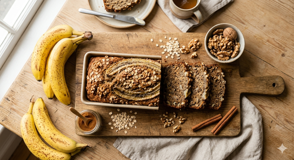 healthy banana bread recipe
