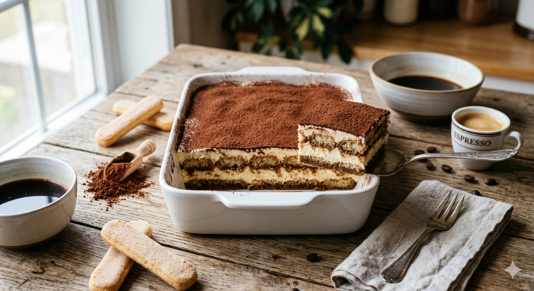 Best Classic Tiramisu Recipe (Easy & Authentic Italian Style)