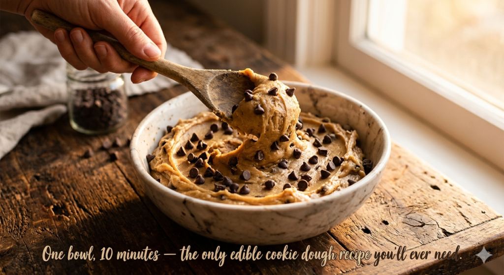 Edible Cookie Dough Recipe