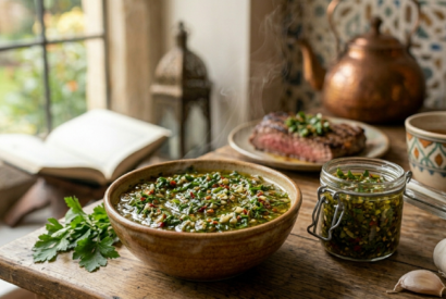 Thumbnail for Authentic Argentine CHIMICHURRI sauce