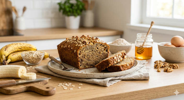The BEST Healthy Banana Bread Recipe