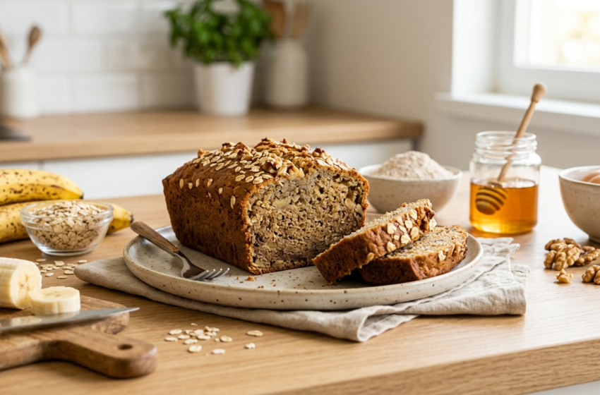 The BEST Healthy Banana Bread Recipe