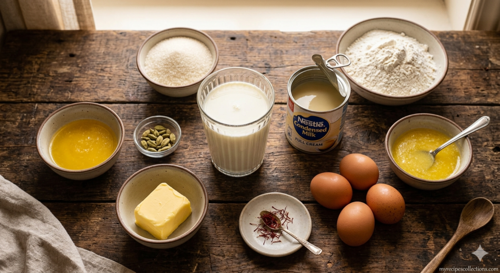 Milk Cake Ingredients — Everything You Need