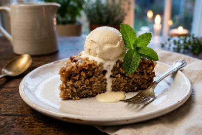Thumbnail for The Best Oatmeal Cake Recipe (Moist, Old-Fashioned & Irresistibly Easy!)