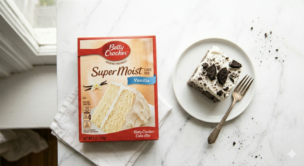 Oreo Tres Leches Cake Recipe with Cake Mix