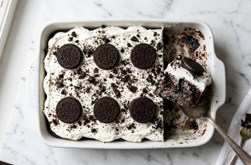 Oreo Tres Leches Cake Recipe