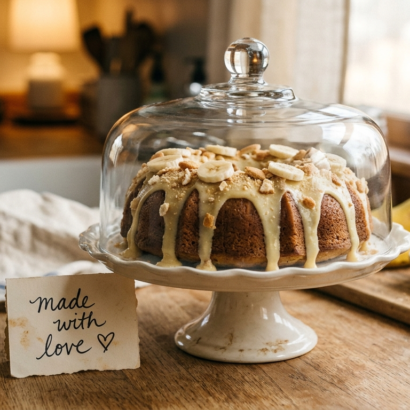 banana pudding bundt cake
