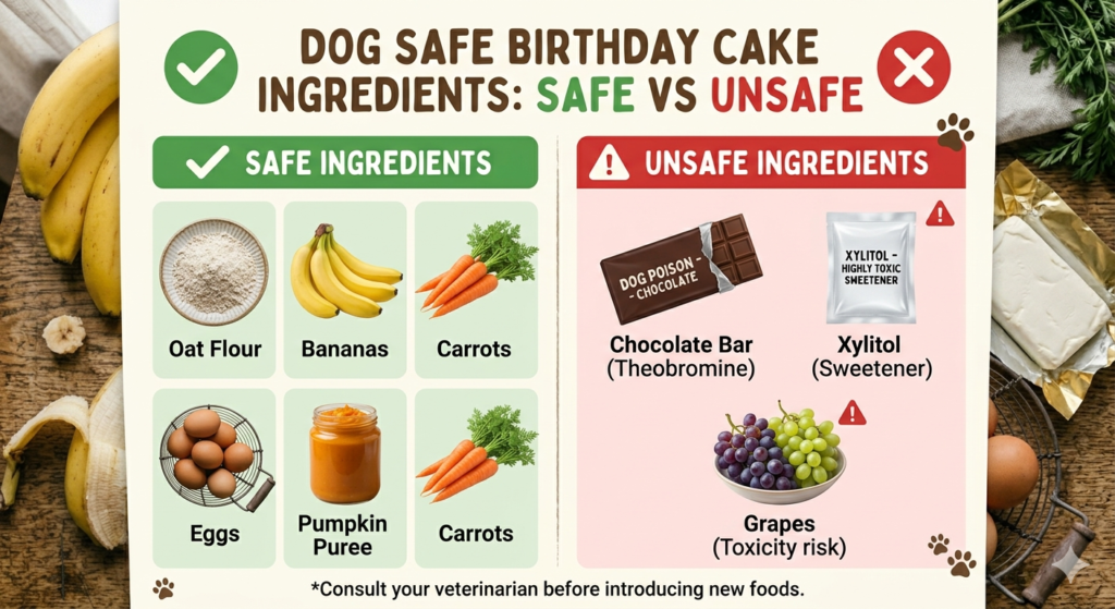 dog birthday cake recipe