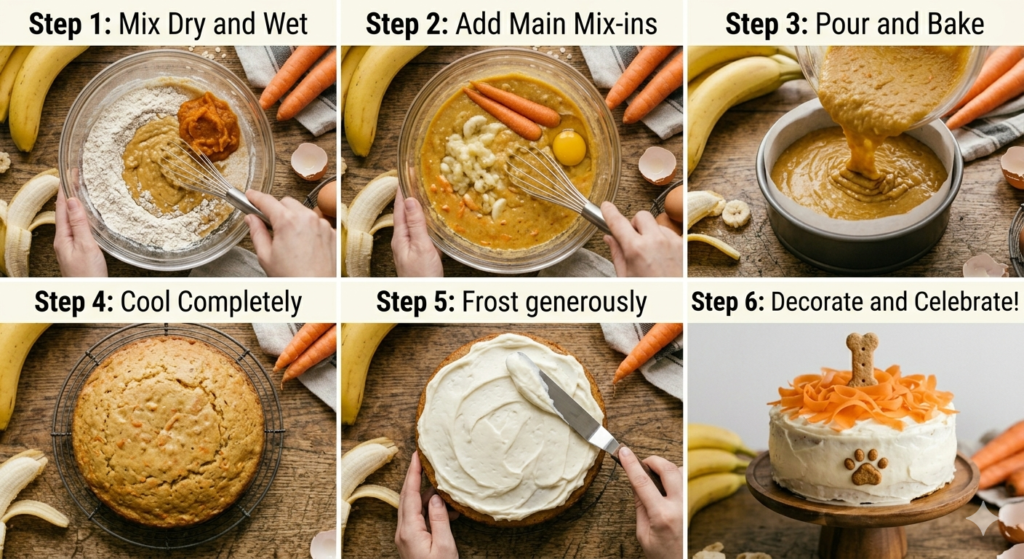 dog birthday cake recipe