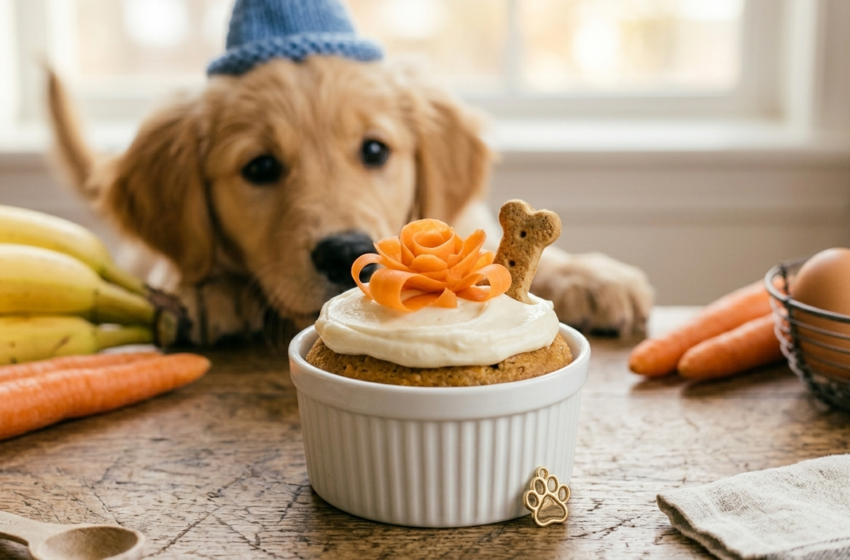 Best Dog Birthday Cake Recipe (Simple, Safe & Delicious!) 🐶
