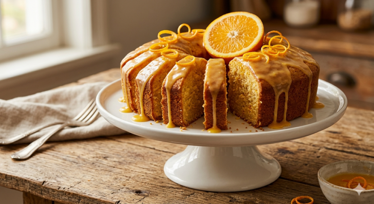 Moist Orange Pound Cake Recipe