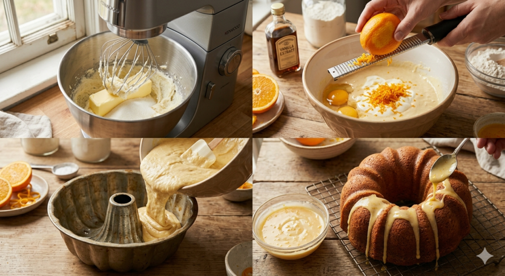 Easy Orange Pound Cake Recipe — Step-by-Step Instructions